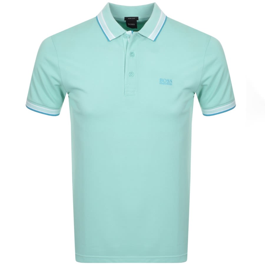 Alternative Image for ProductBOSS Paddy Polo T Shirt Green1